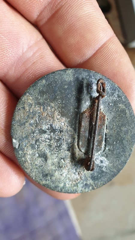 Ancienne insigne / médaille, V.C Floritas S.N Strasbourg, à identifier